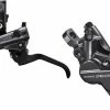 Shimano Deore M6100 Hydraulic Disc Brake Lever and 4-Piston Caliper Set