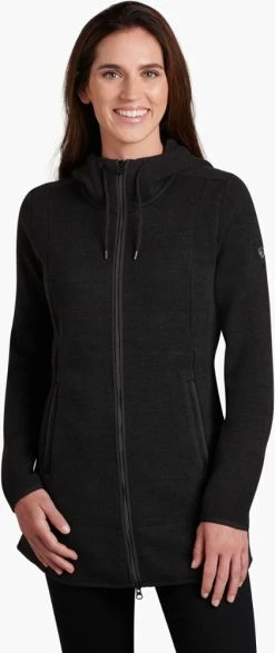 KUHL Ascendyr Long Fleece Jacket - Women's -Clothing Shop b00a58b3 9368 40d5 8374 32b3585bc581